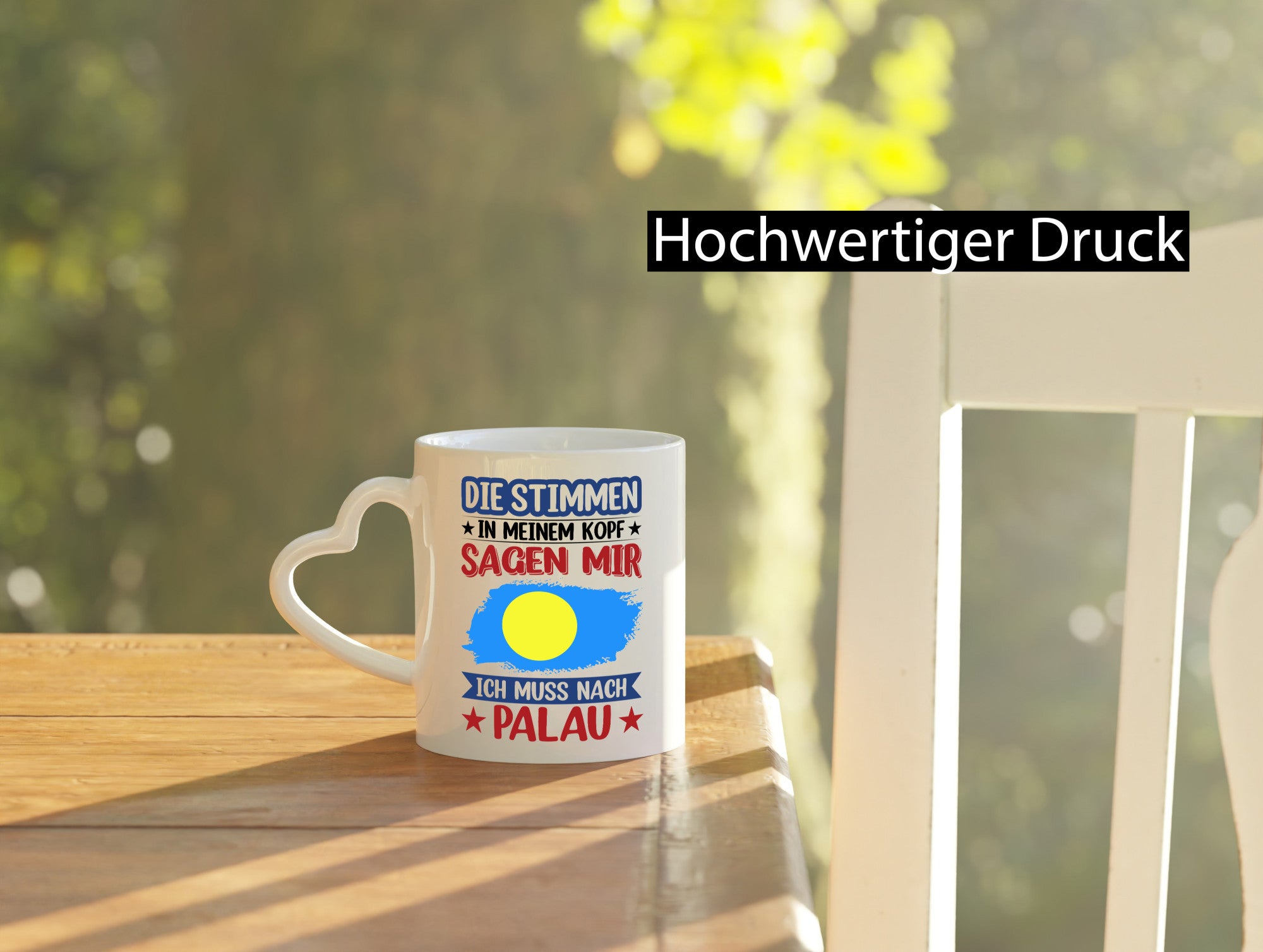 Palau | Urlaub Stimmen in meinem Kopf Traumland v2 lustig Humor Geschenkidee