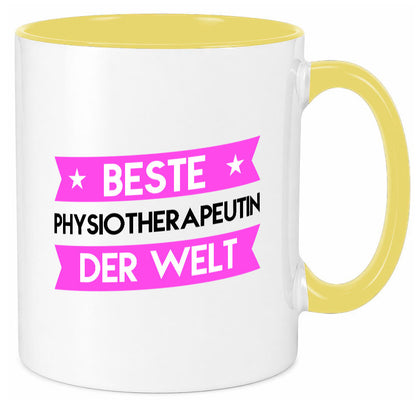 Beste Physiotherapeutin Humor Geschenkidee Tasse