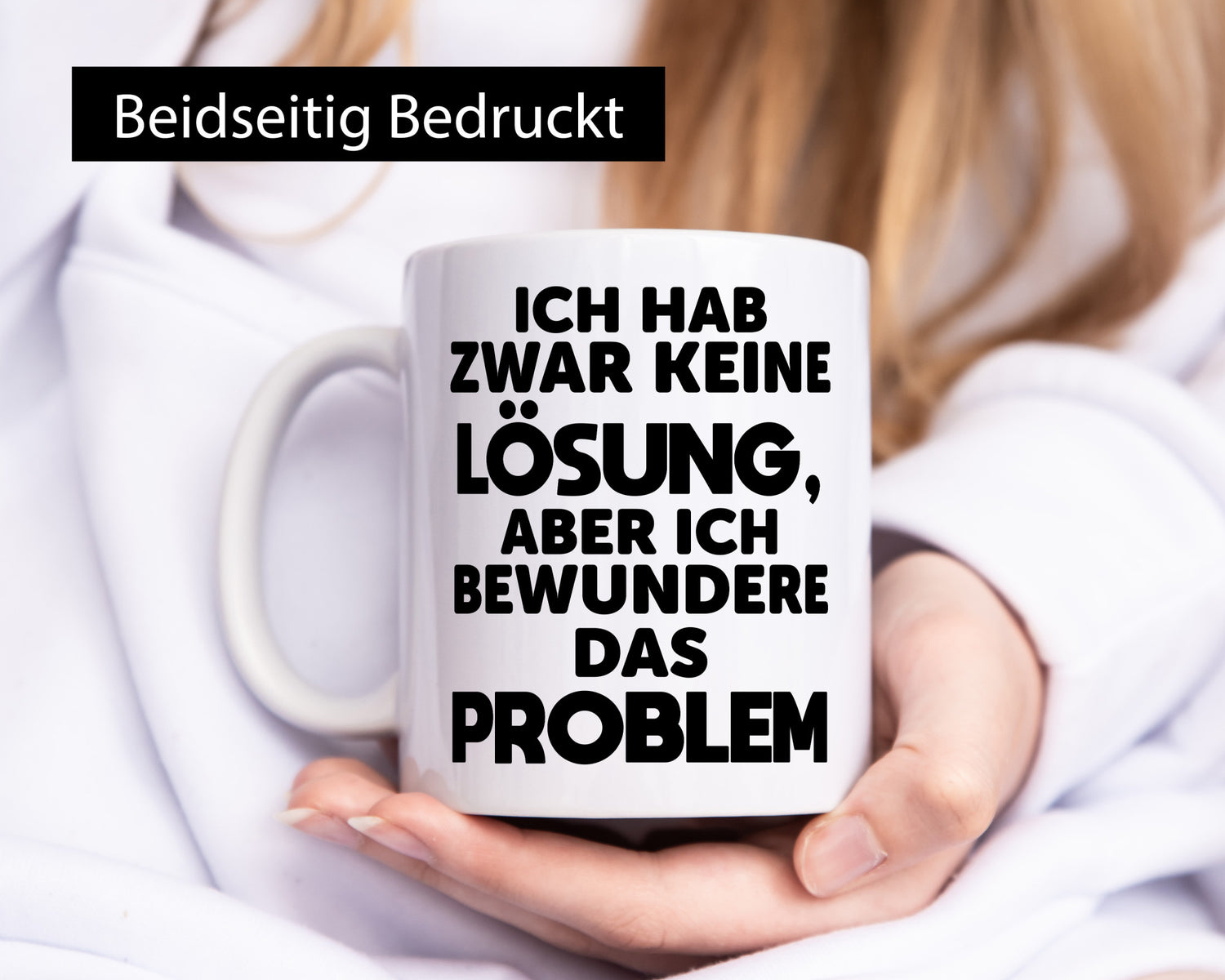 Keine Lösung aber bewundere das Problem lustiger Spruch Geschenk Humor