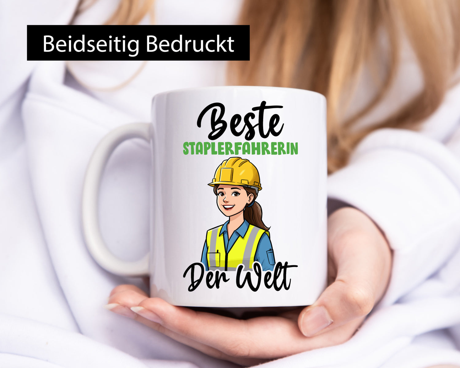 Beste Staplerfahrerin | Gabelstapler v2 lustiger Spruch Geschenk Humor