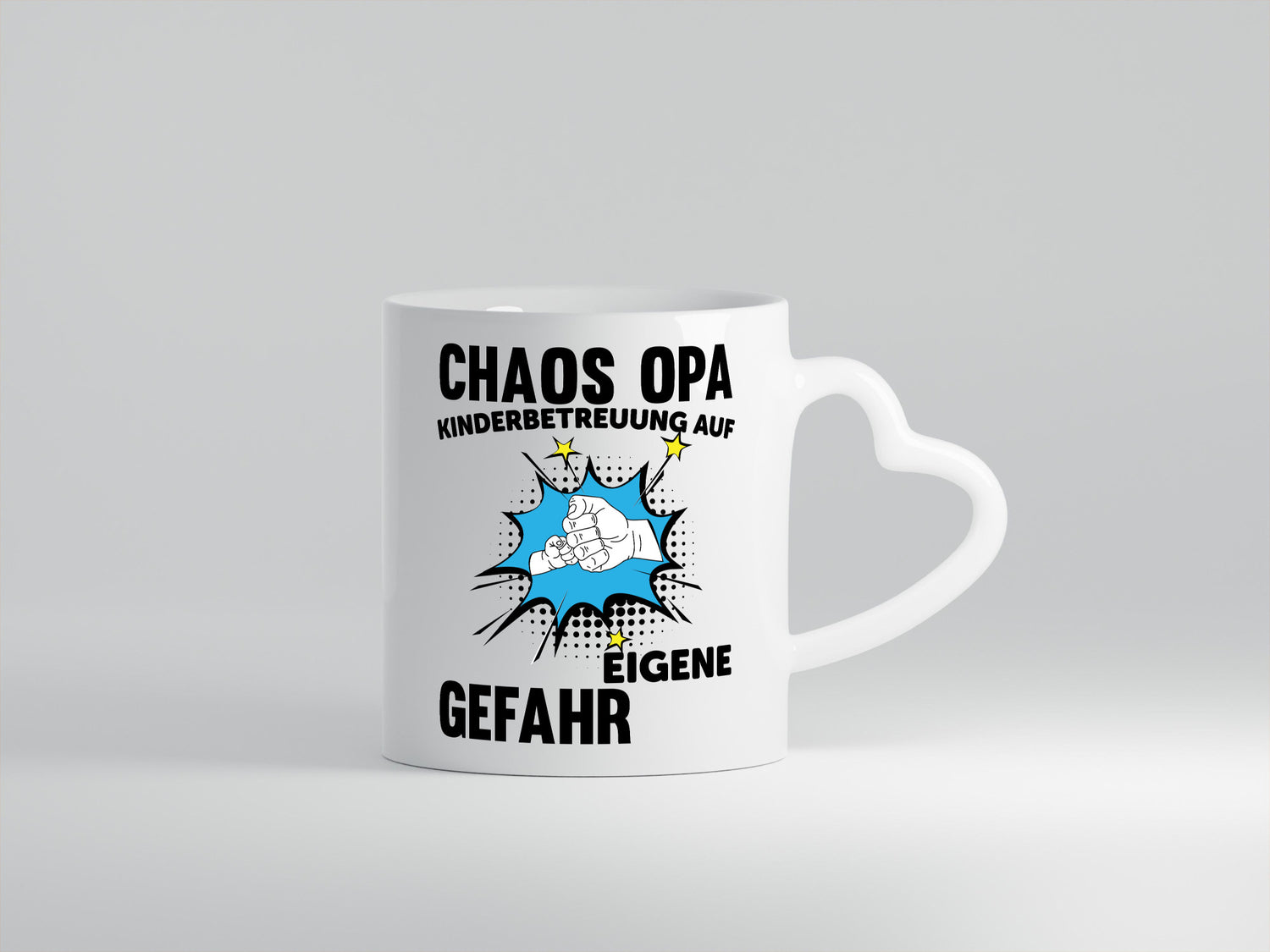 Chaos Opa | Kinderbetreung auf eigene Gefahr lustig Familie Geschenkidee