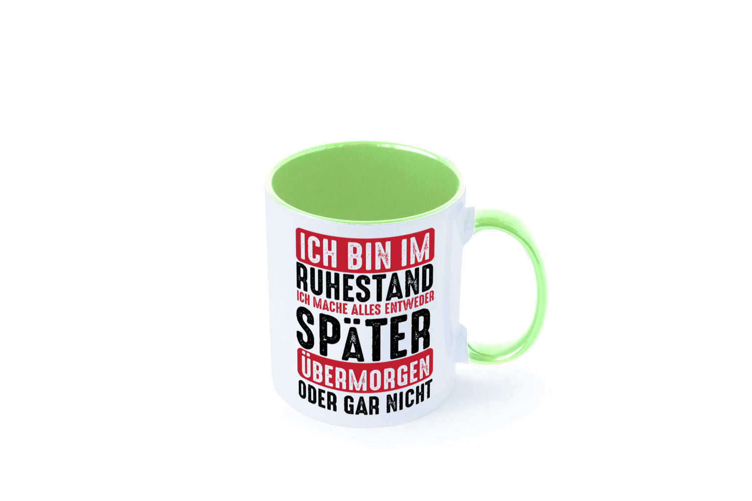 Ich mache alles später oder gar nicht | Rentner Ruhestand Geschenkidee Jubiläum