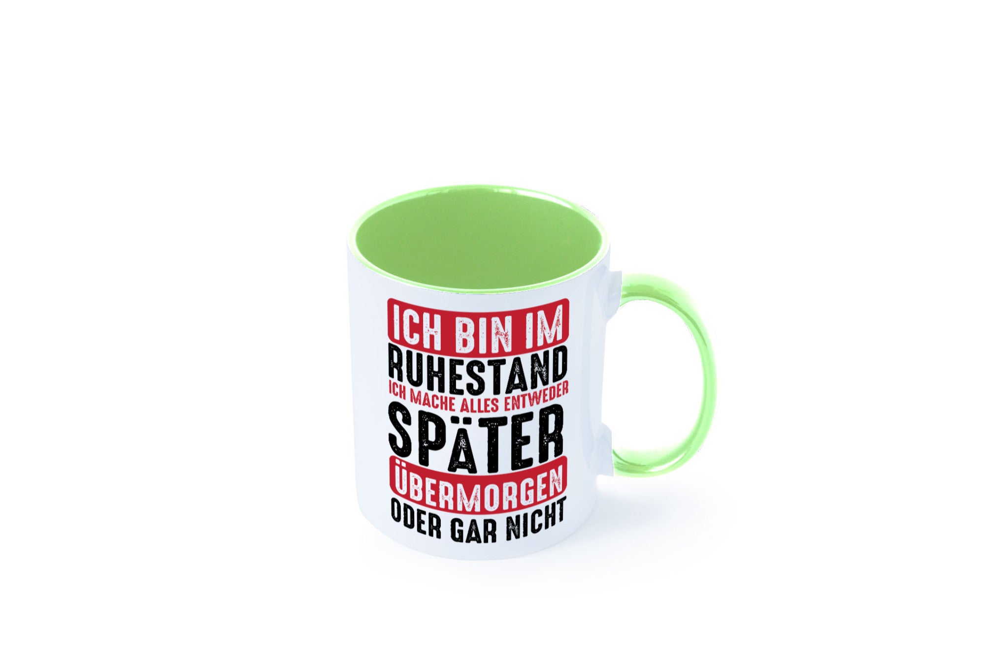 Ich mache alles später oder gar nicht | Rentner Ruhestand Geschenkidee Jubiläum