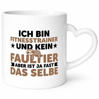 Ich bin kein Faultier: Fitnesstrainer | Personal Trainer lustig Tierliebhaber