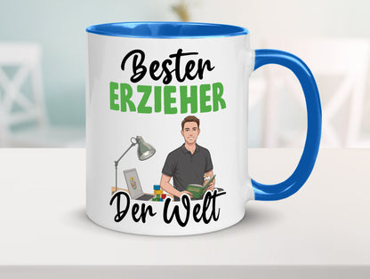 Bester Erzieher | Pädagoge Schule v2 Geschenk Humor Geschenkidee lustiger