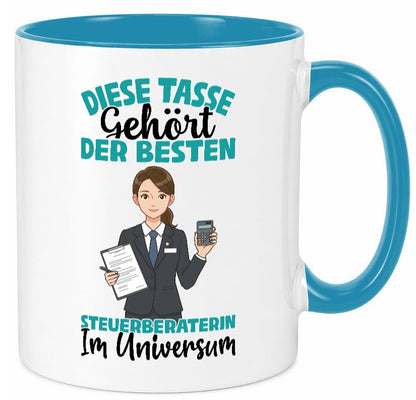 Im Universum: Steuerberaterin | Steuer Beratung Geschenkidee Humor Tasse