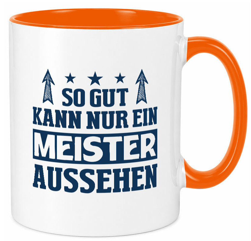 So gut kann nur ein Meister aussehen | Arbeit Humor Kollegen Büro Geschenkidee