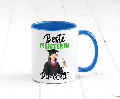 Beste Meisterin | Meisterbrief v2 Geschenk Humor Geschenkidee lustiger Spruch