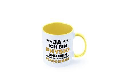 Ich bin Physio | lustige Spruch Tasse Physiotherapeut Geschenkidee Humor