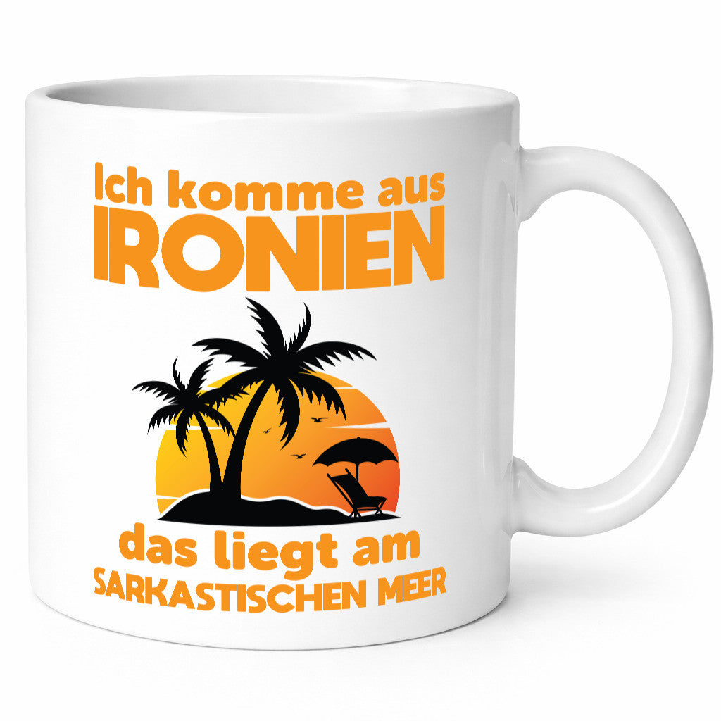 Ironien, sarkastisches Meer | Sarkasmus Ironie Humor lustiger Spruch Geschenk