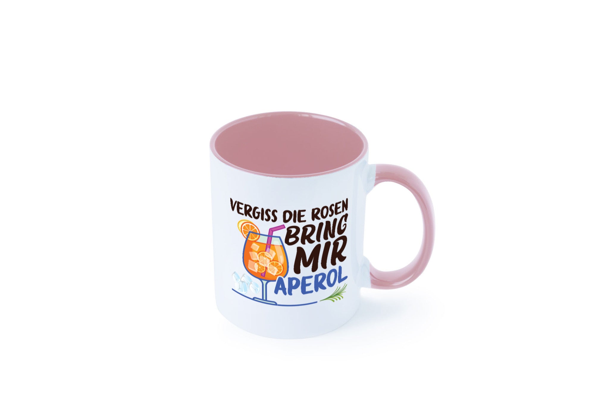 Bring mir Aperol | Rosen Paar Party Geschenkidee Humor Tasse