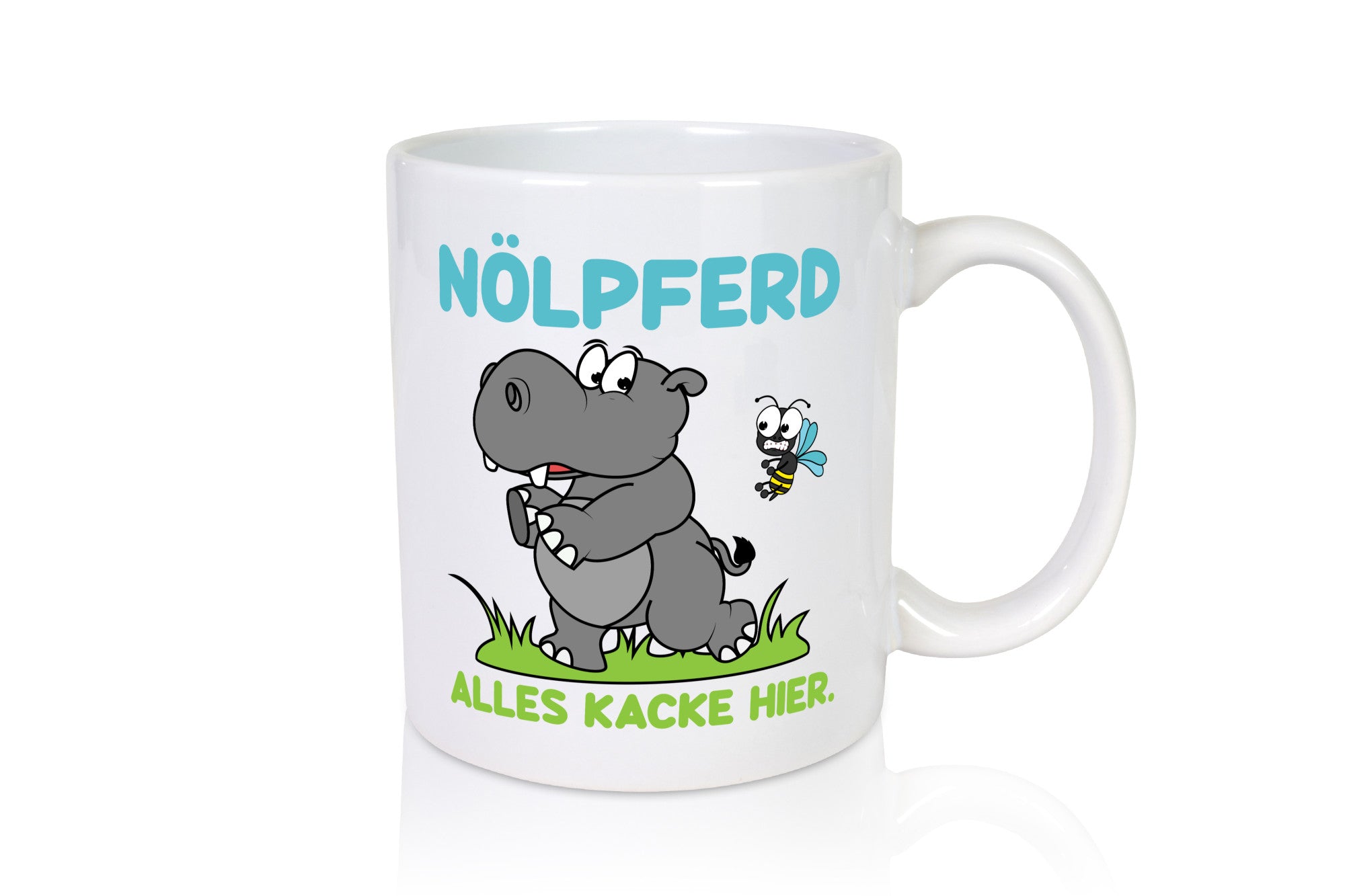 Nöppferd alles Kacke hier | Nielpfer Biene Geschenk Humor Geschenkidee lustiger