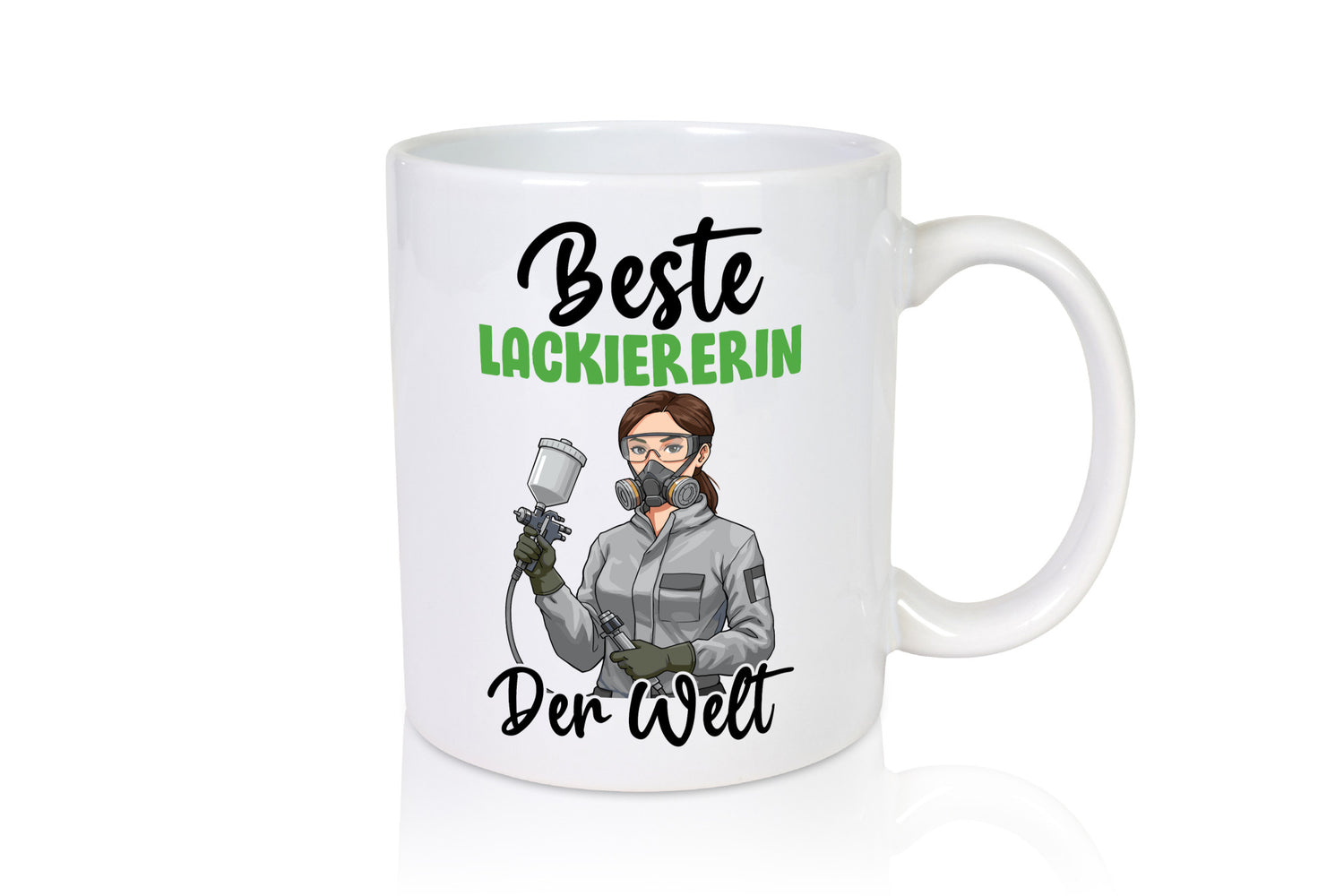 Beste Lackiererin | lackieren v2 Humor Geschenkidee Tasse