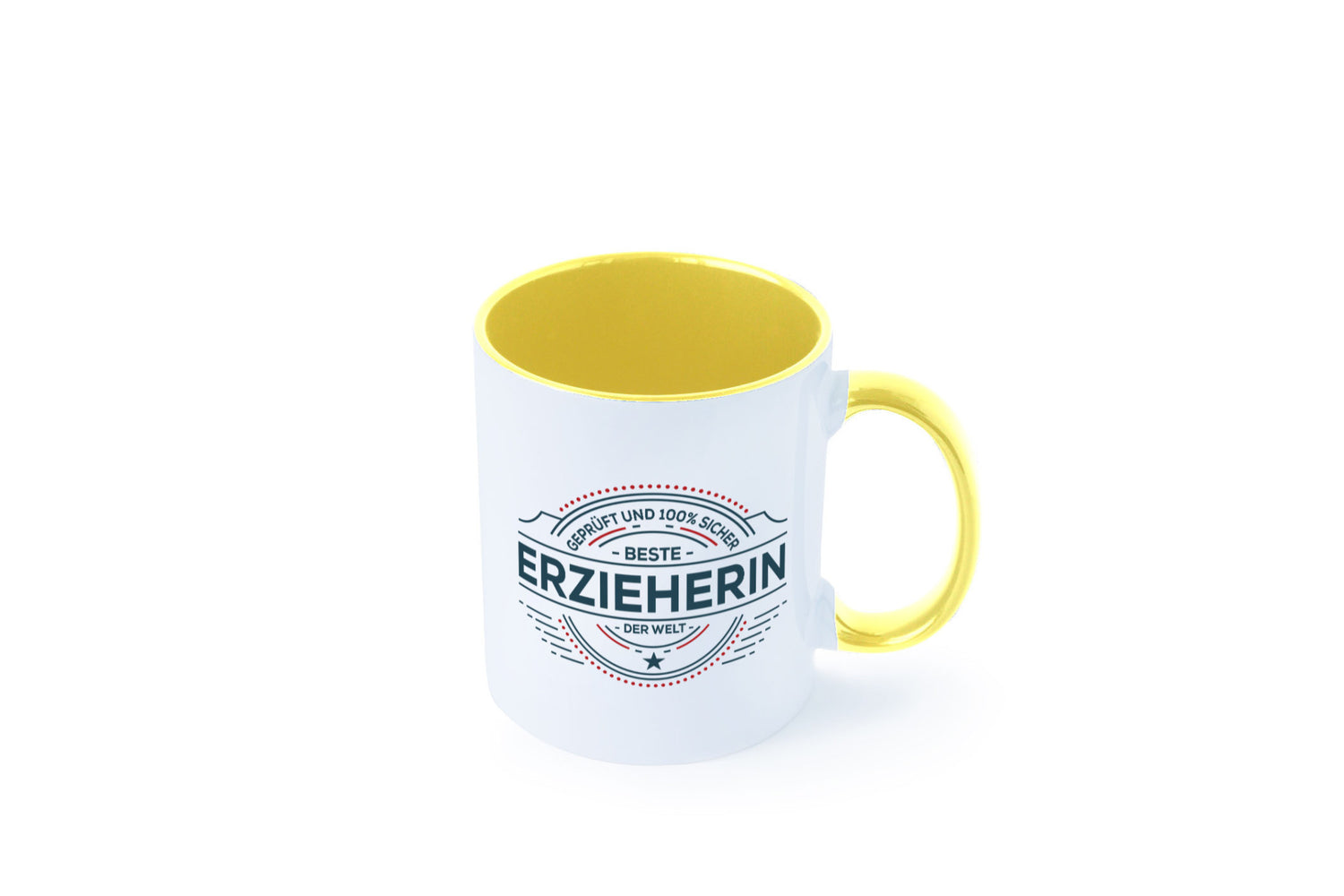 Geprüft und sicher: Erzieherin | Pädagogin Schule Geschenk Humor Geschenkidee