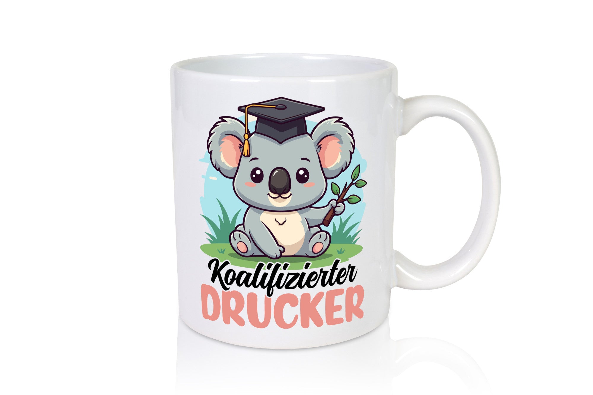 Koalifizierter Drucker | Druckerei Print Medien v2 Geschenk Humor Geschenkidee