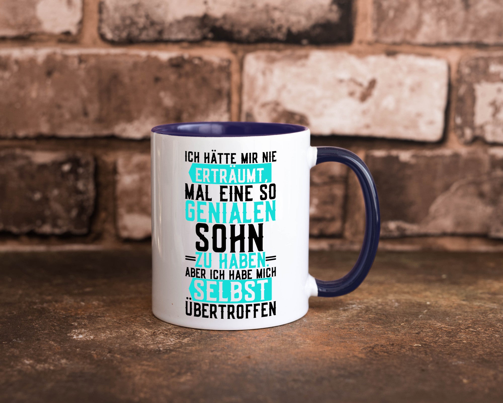 Wundervoller Sohn | Liebe Papa Vatertag Humor Geschenk Familie Geschenkidee