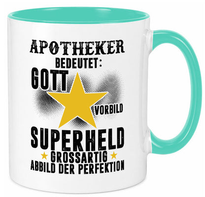 Bedeutung von Apotheker | Apotheke Pharmazie Humor Geschenkidee Tasse