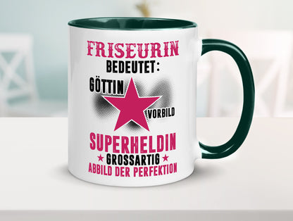 Bedeutung von Friseurin | Friseuse Frisörin lustiger Spruch Geschenk Humor