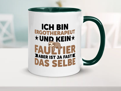 Ich bin kein Faultier: Ergotherapeut | Ergotherapie Geschenk Tierliebhaber
