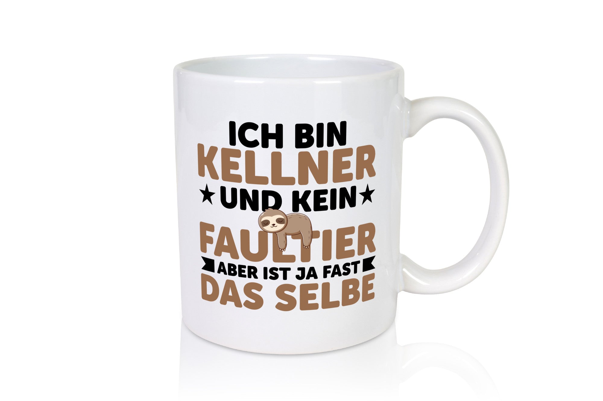 Ich bin kein Faultier: Kellner | kellnern Bedienung v2 Geschenkidee