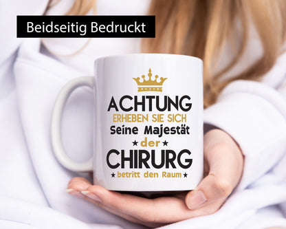 Seine Majestät Chirurg | Medizin Chirurgie Krankenhaus Geschenk Humor