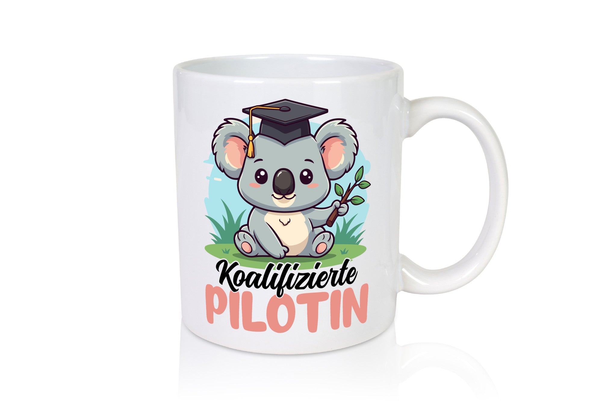 Koalifizierte Pilotin | Definition Piloten lustig Humor Geschenkidee Geschenk