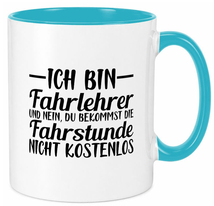 Fahrstunde | Fahrlehrer Tasse fahren Fahrschüler Humor Geschenkidee