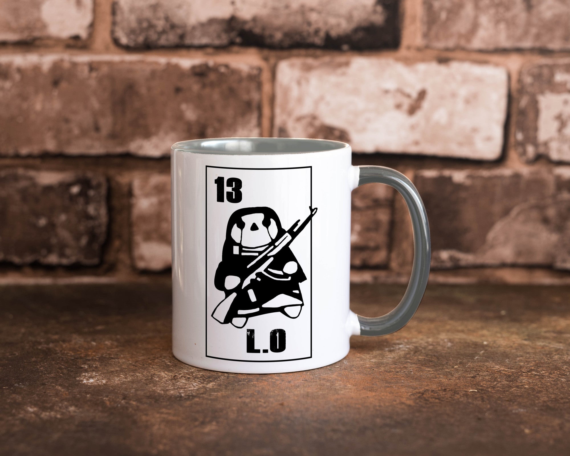 13 L.O lustiger Spruch Geschenk Humor Geschenkidee Tasse