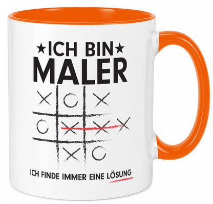 Löse Probleme: Maler | Malerei Geschenkidee Humor Tasse