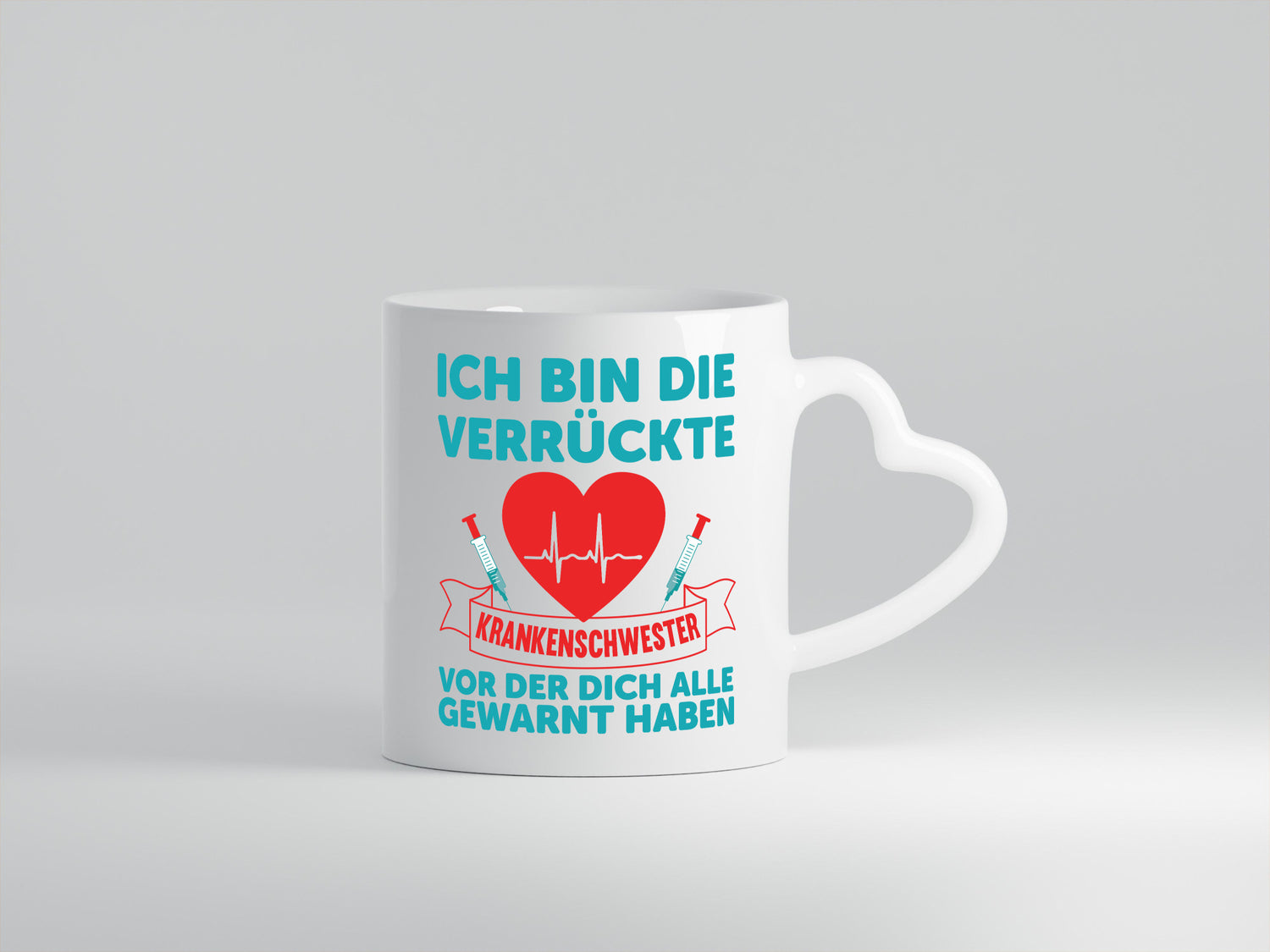 Verrückte Krankenschwester | Krankenhaus nurse Humor Geschenkidee Tasse