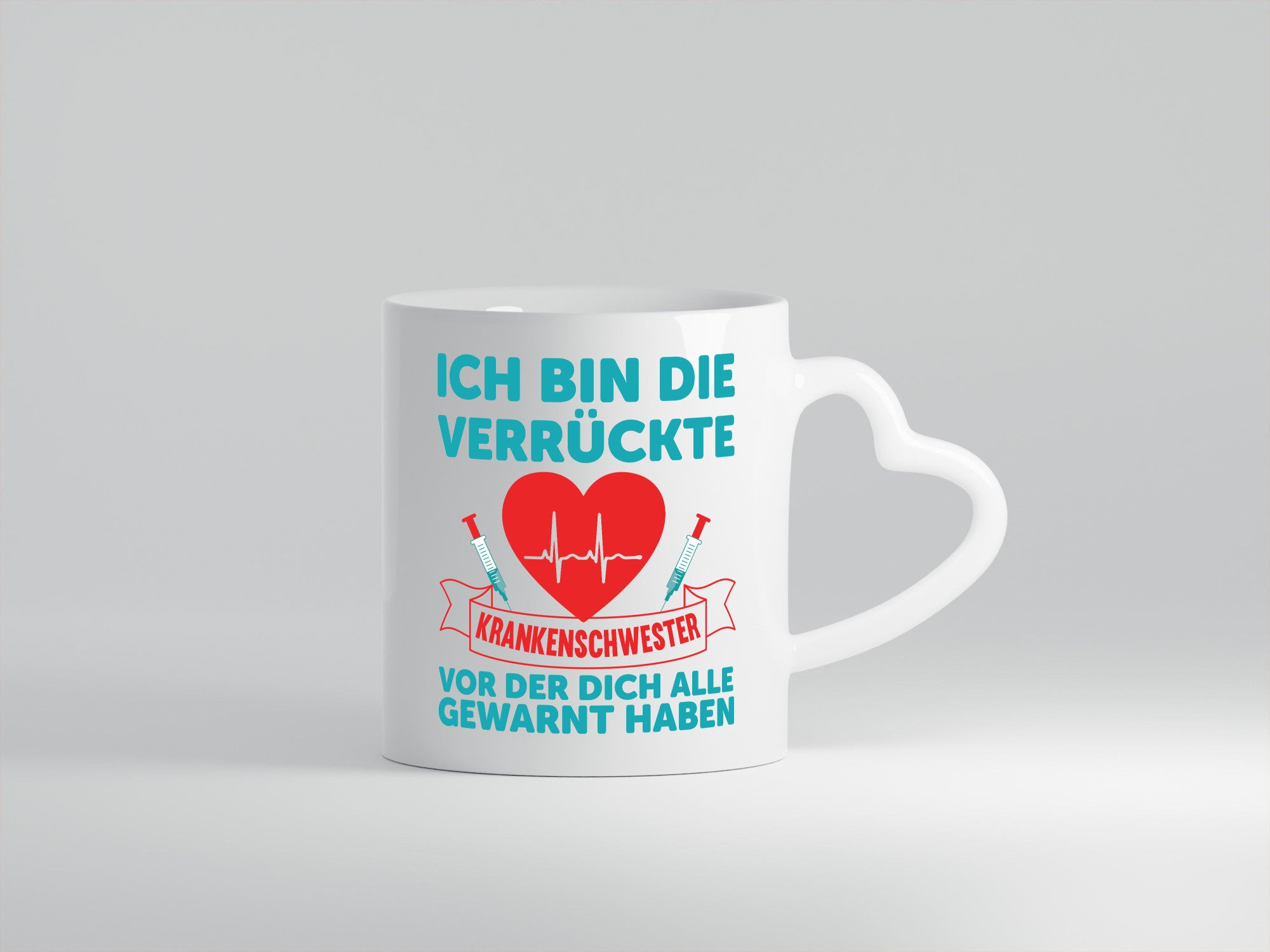 Verrückte Krankenschwester | Krankenhaus nurse Humor Geschenkidee Tasse