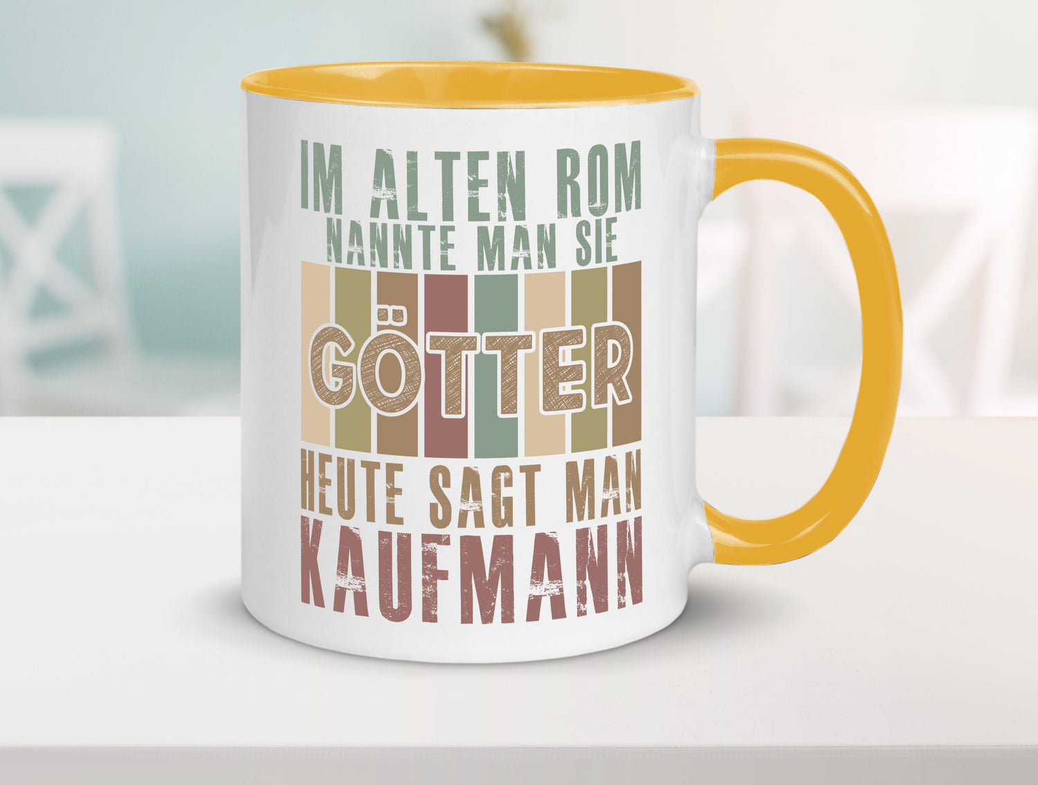 Heute sagt man: Kaufmann Kaufmänner lustig Humor Geschenkidee Geschenk Tasse