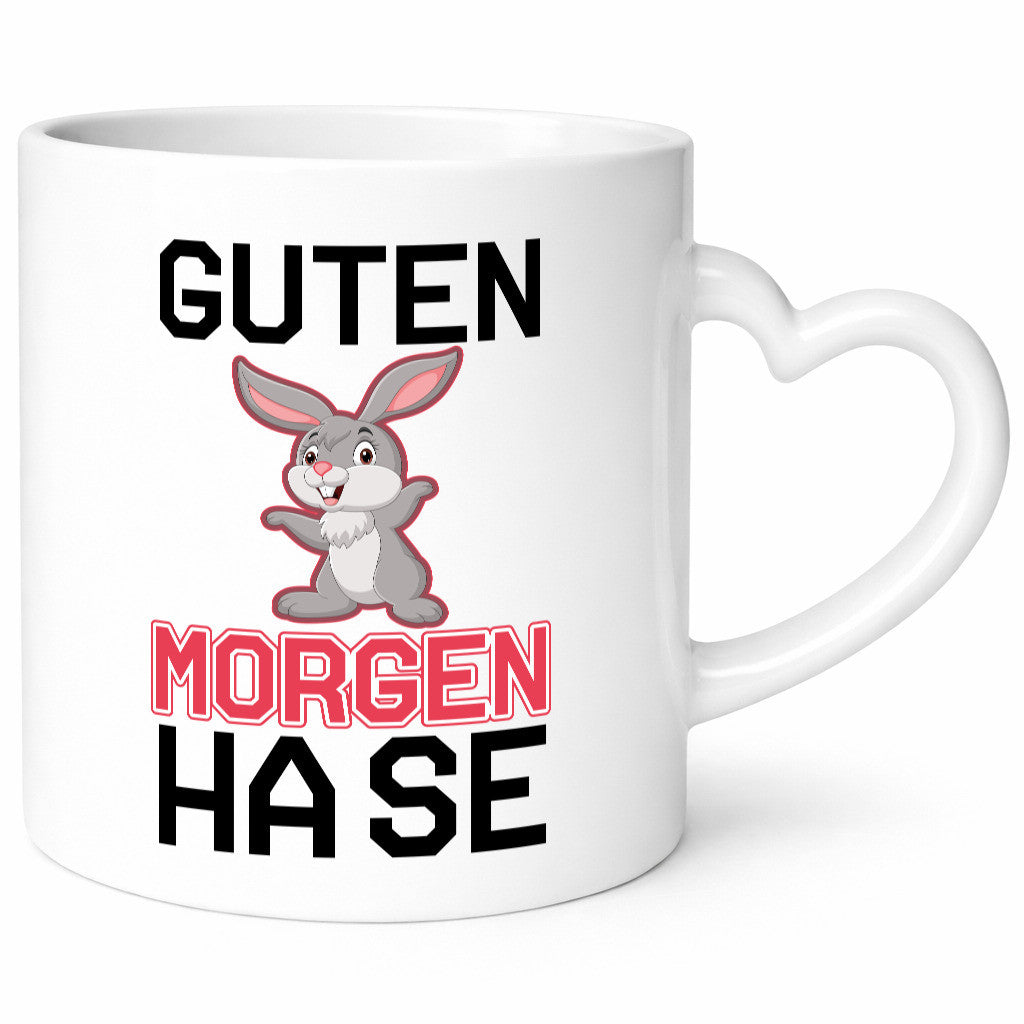 Guten Morgen Hase Humor Geschenkidee Tasse