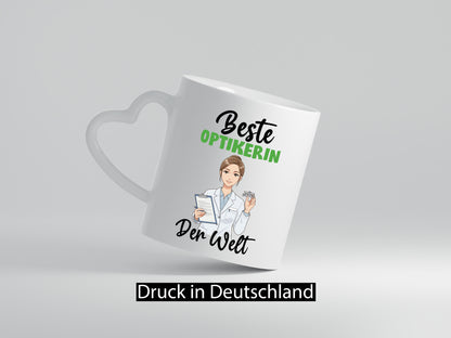 Beste Optikerin | Augenoptik v2 Geschenk Humor Geschenkidee lustiger Spruch