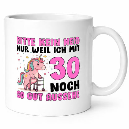 30. Geburtstag | 30 Jahre gut aussehen mit Einhorn Geschenk Geschenkidee