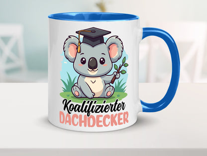 Koalifizierter Dachdecker | Dachbau Hausbau lustiger Spruch Geschenk Humor