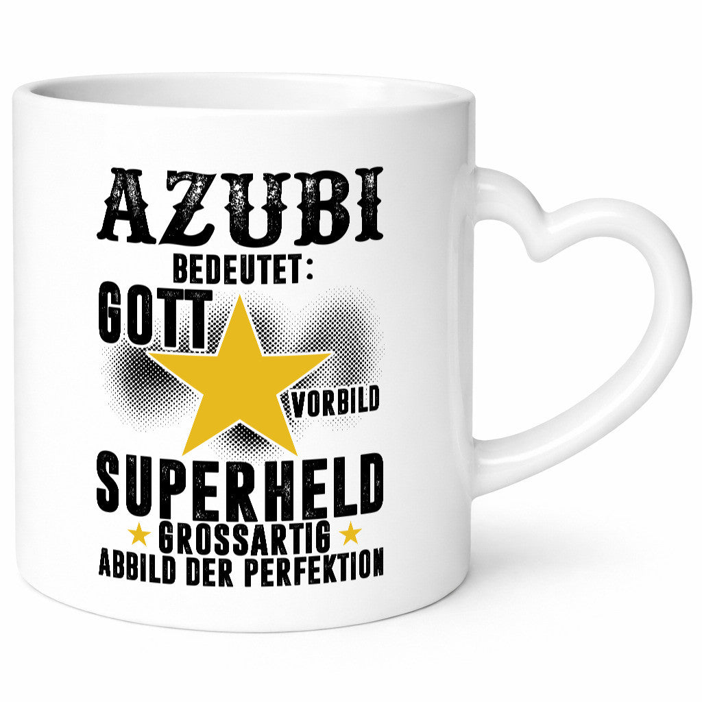 Bedeutung von Azubi | Ausbildung Lehre Lehrling Geschenkidee Humor Tasse
