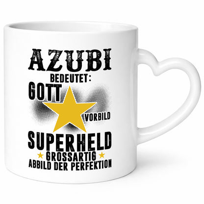 Bedeutung von Azubi | Ausbildung Lehre Lehrling Geschenkidee Humor Tasse