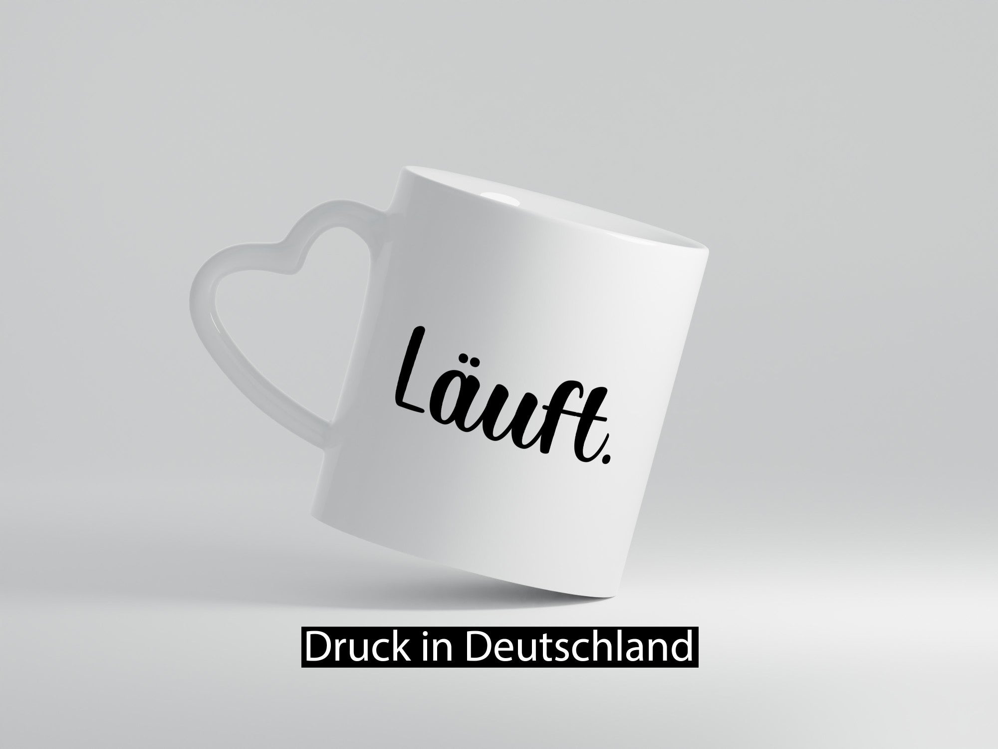 Läuft | bei dir Geschenkidee Humor Tasse