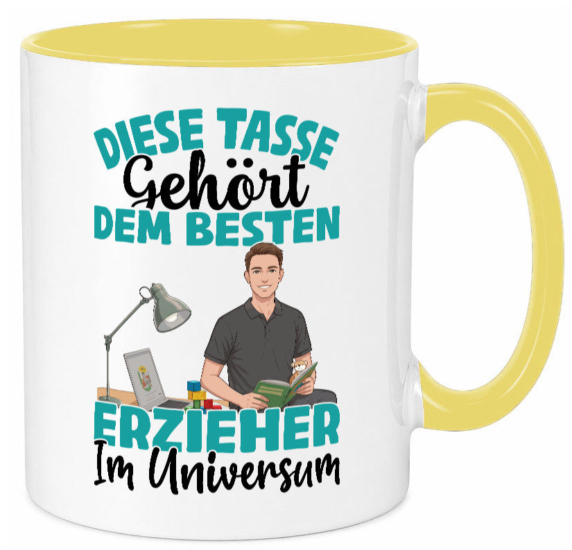 Im Universum: Erzieher | Pädagoge Schule lustig Humor Geschenkidee Geschenk