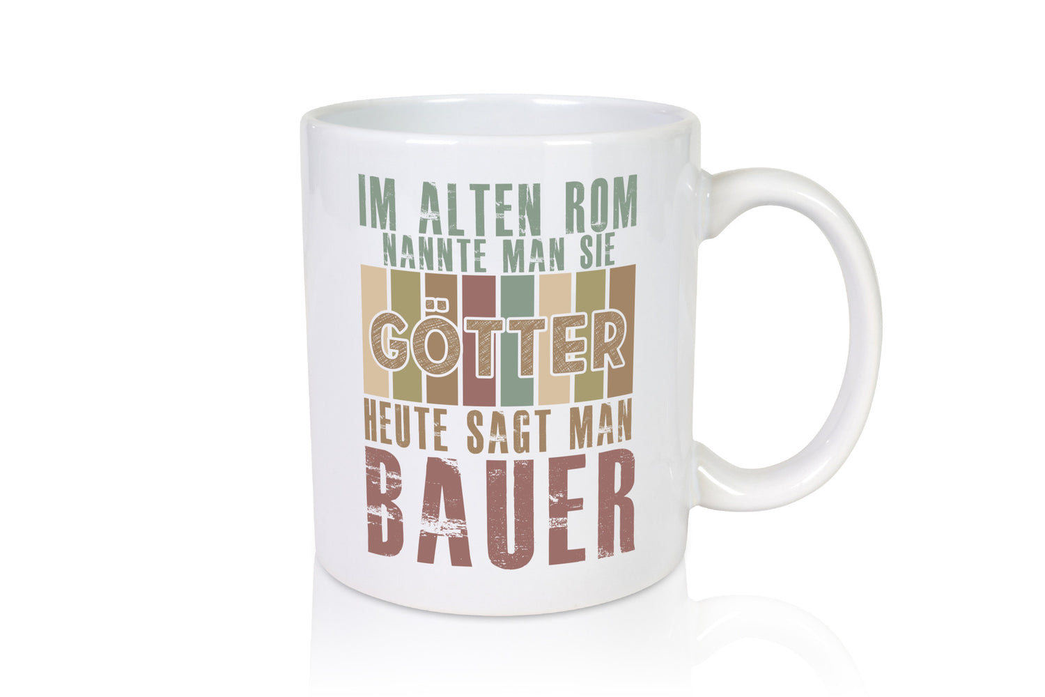 Heute sagt man: Bauer | Bauernhof Landwirtschaft Humor Geschenkidee Tasse