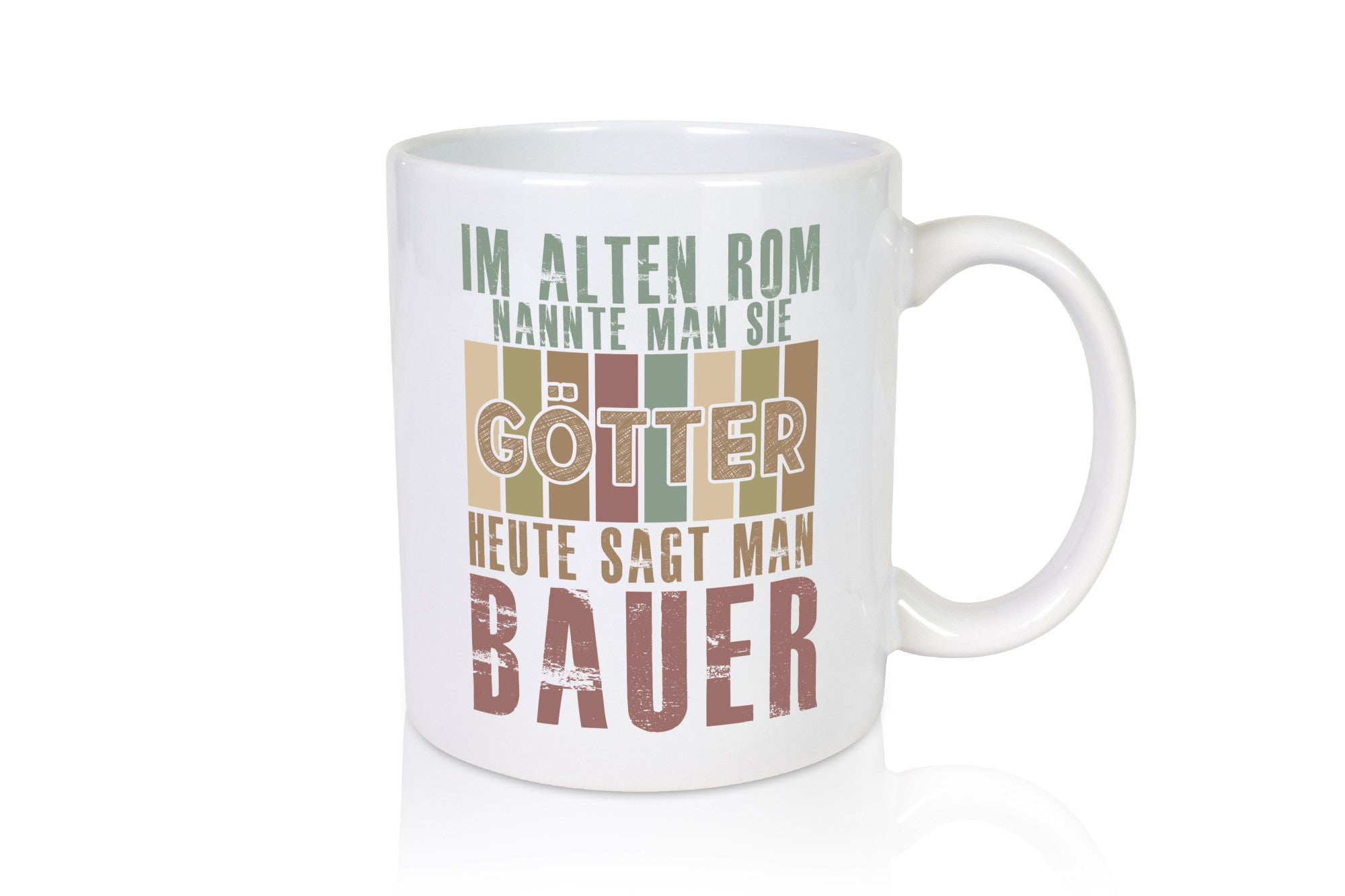 Heute sagt man: Bauer | Bauernhof Landwirtschaft Humor Geschenkidee Tasse