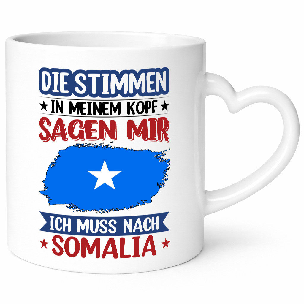 Somalia | Urlaub Stimmen in meinem Kopf Traumland v2 Geschenk Familie