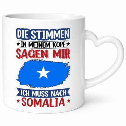 Somalia | Urlaub Stimmen in meinem Kopf Traumland v2 Geschenk Familie