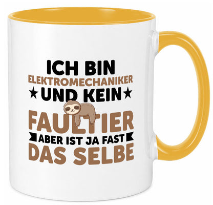 Ich bin kein Faultier: Elektromechaniker | Mechaniker Geschenkidee