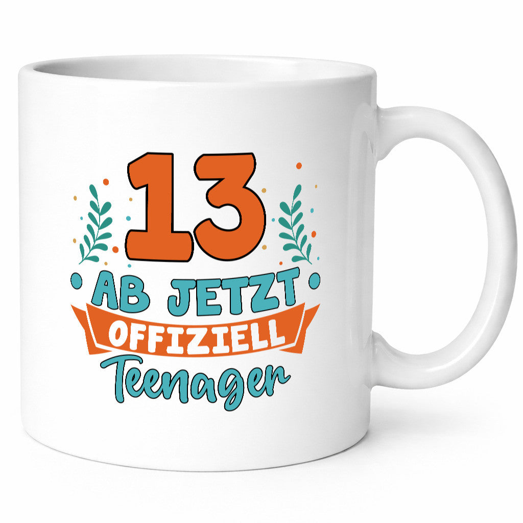 13. Geburtstag | Mädchen Tasse Teenager Spruch vl9 Geschenkidee Humor