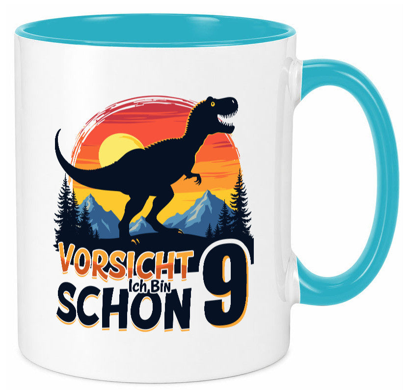 8. Geburtstag | 8 Jahre Dinosaurier v2 Geschenkidee Humor Tasse