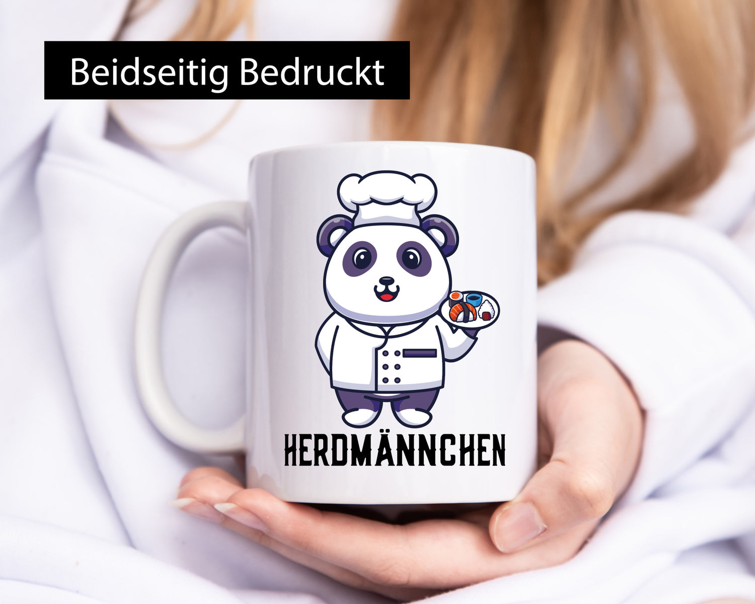 Herdmännchen | lustiges Erdmännchen als Koch Küchenchef Geschenk Arbeit