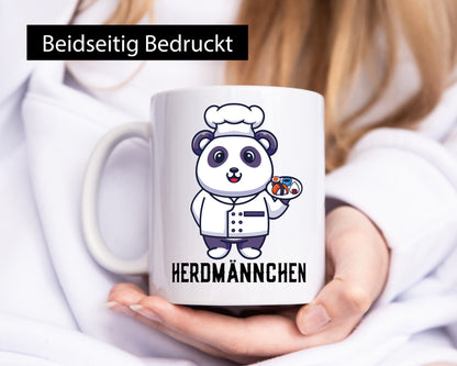 Herdmännchen | lustiges Erdmännchen als Koch Küchenchef Geschenk Arbeit