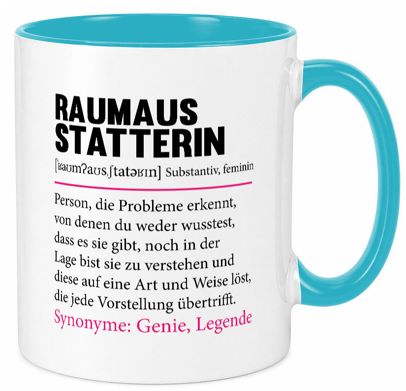 Raumausstatterin | Wohn Ausstatterin Beruf Humor Geschenk Arbeit Kollegen Büro